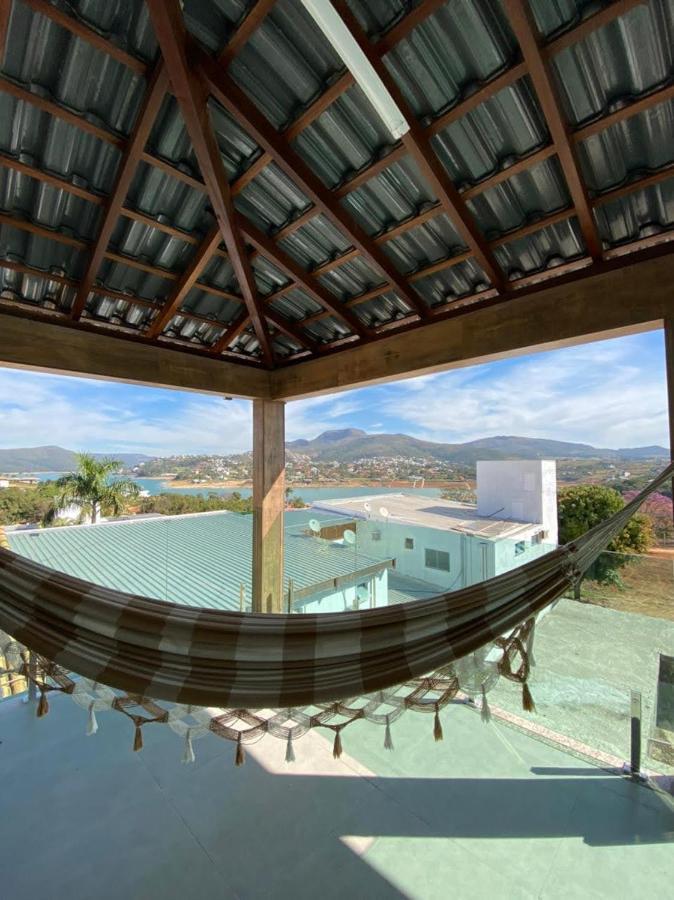 Recanto Brenda - Casa Luxo Capitolio Com Vista Pro Lago, Escarpas E Morrochapeu Exterior photo