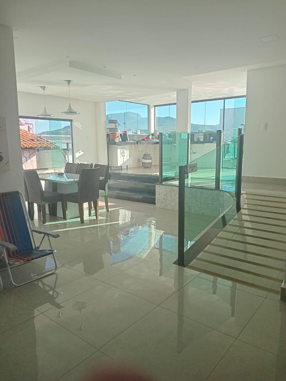Recanto Brenda - Casa Luxo Capitolio Com Vista Pro Lago, Escarpas E Morrochapeu Exterior photo