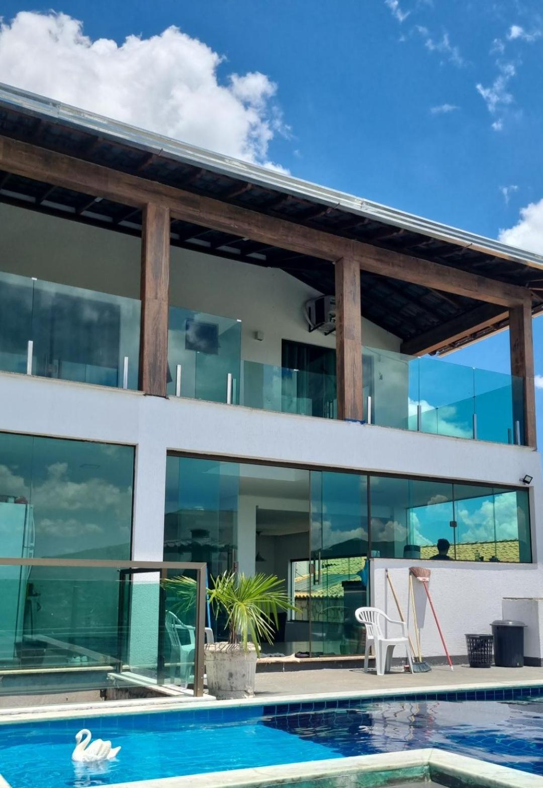 Recanto Brenda - Casa Luxo Capitolio Com Vista Pro Lago, Escarpas E Morrochapeu Exterior photo